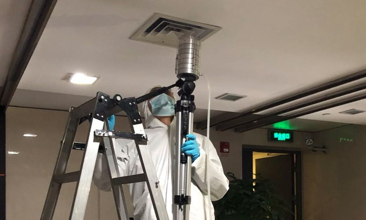 集中空調通風系統竣工驗收衛生學評價